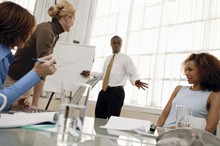 Photo of a meeting